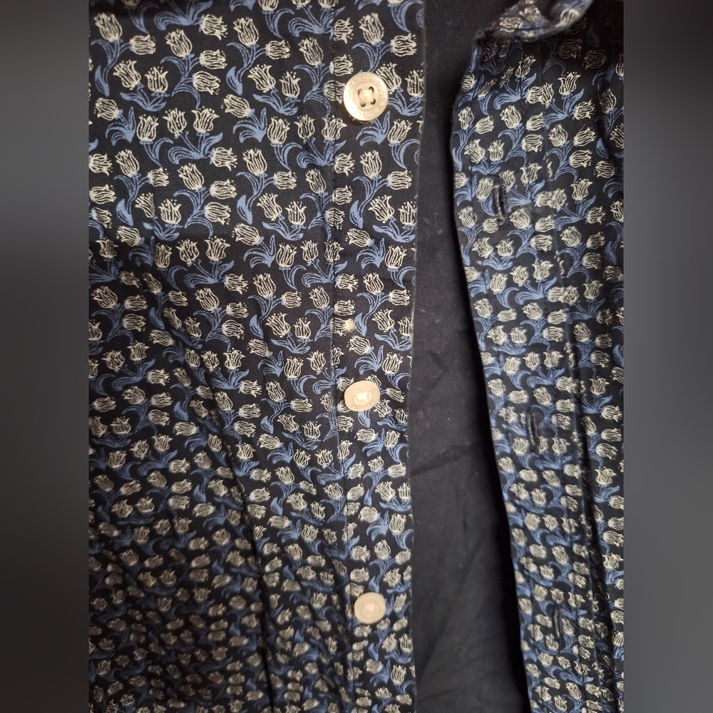 American Rag blue button down size large - Picture 2 of 3